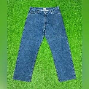 Vintage 90's Calvin Klein Straight Leg Ring Spun Denim Jeans 34x32